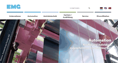 Desktop Screenshot of emg-automation.com